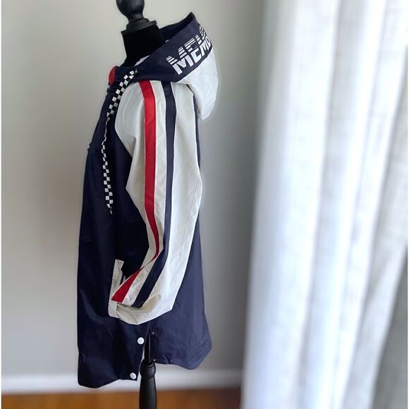 MEMBERS ONLY 90s Colorblock Winter Rain Parka  Jacket Size S - Picture 4 of 11